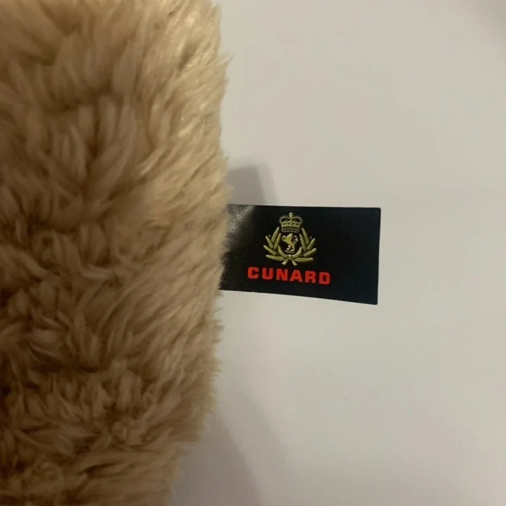 Keel Toys‎ Cunard Teddy Bear Ashford UK Brown Plush Stuffed Animal Batch 9020